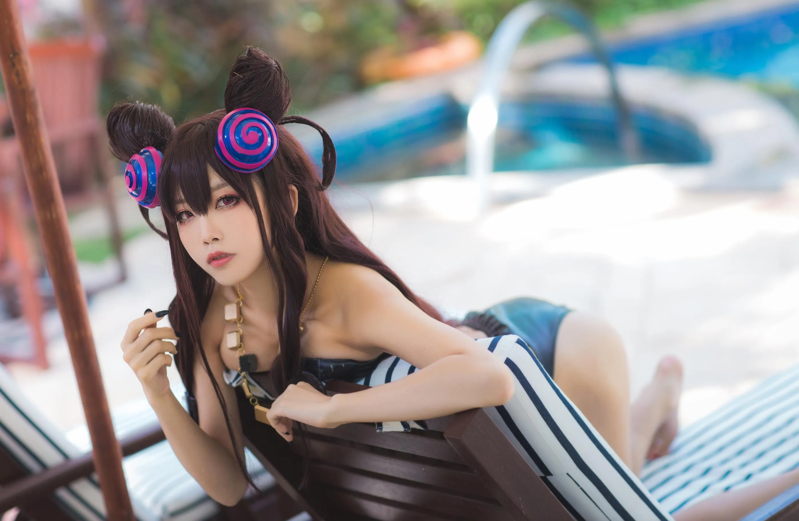 水淼 – NO.42 紫式部水着Ver [41P]插图9